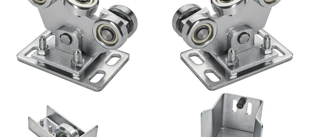 Komplet wózków do profilu 70x70x4 z akcesoriami