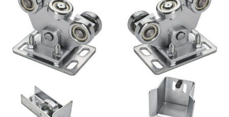 Komplet wózków do profilu 70x70x4 z akcesoriami