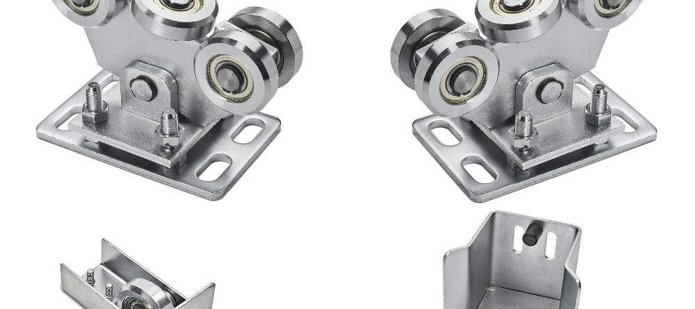 Komplet wózków do profilu 80x80x5 z akcesoriami