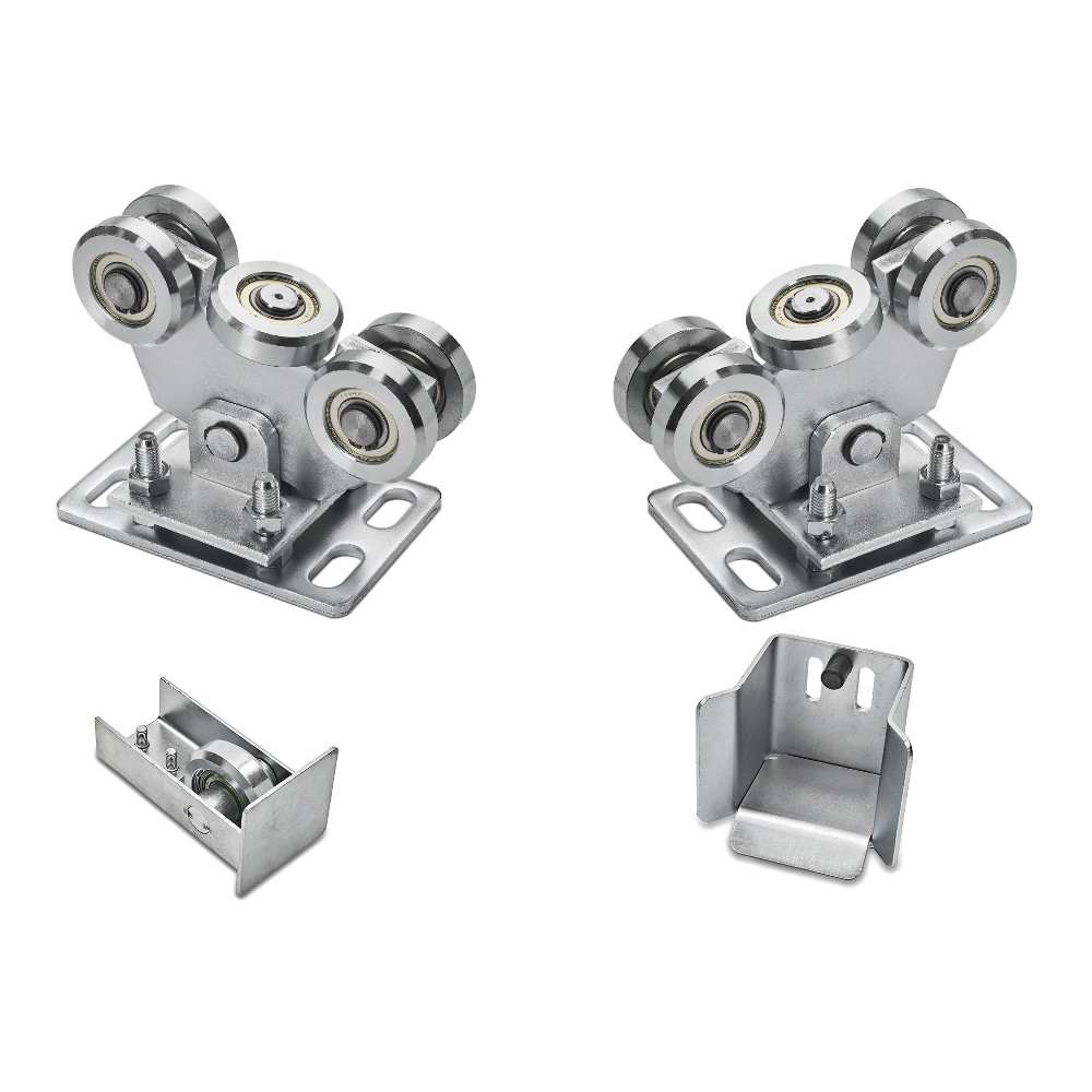 Komplet wózków do profilu 80x80x5 z akcesoriami