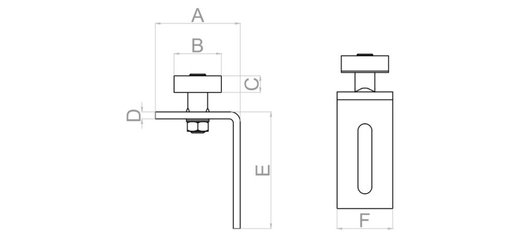 Rolka górna - rys. techniczny
