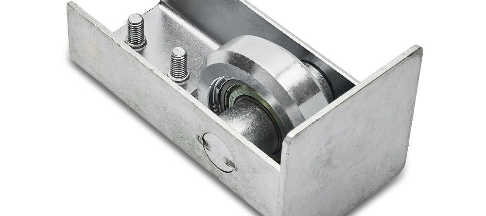 Rolka najazdowa do szyny z zaślepieniem