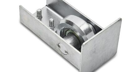 Rolka najazdowa do szyny z zaślepieniem