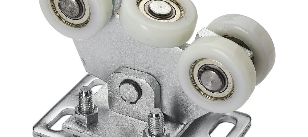 Wózek jezdny do profilu 70x70x4 mm - rolki poliamidowe