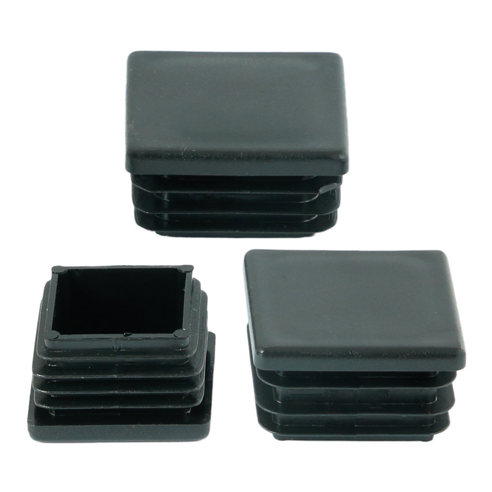 Zaślepki plastikowe na profil kwadratowy