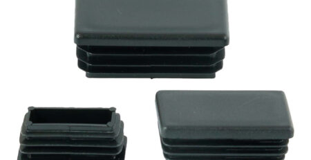 Zaślepki plastikowe na profil prostokątny