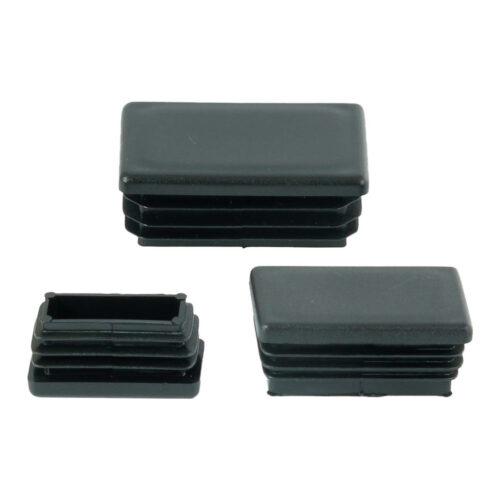 Zaślepki plastikowe na profil prostokątny